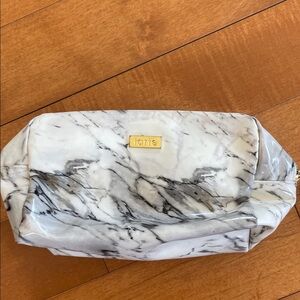 Tarte Marble Cosmetic Bag with Gold Logo